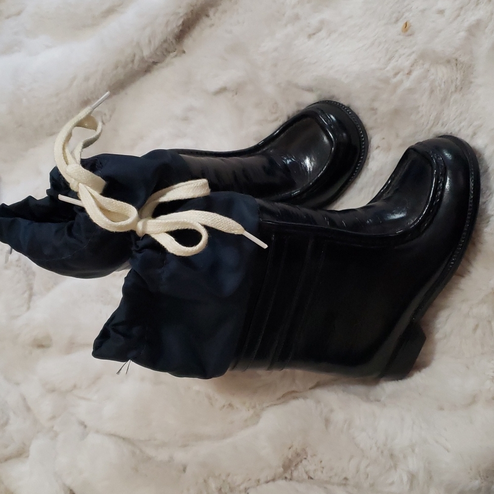 Kids STORMGARDS BY CONVERSE  vintage rain boots with wool lining